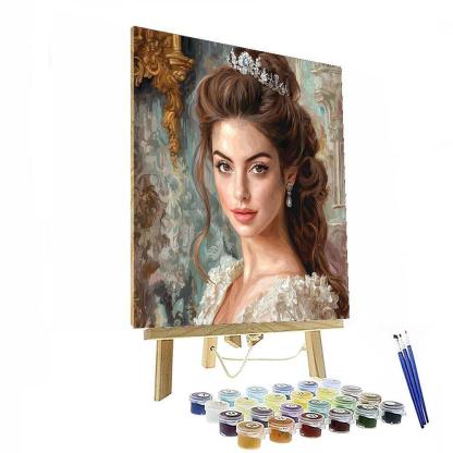 Anne Hathaway: The Enchanting Elegance Of Mia Thermopolis Numbered Painting Kits