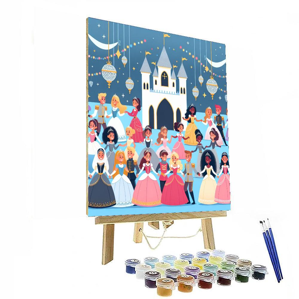 Festive Fairytale Ball Paint By Number