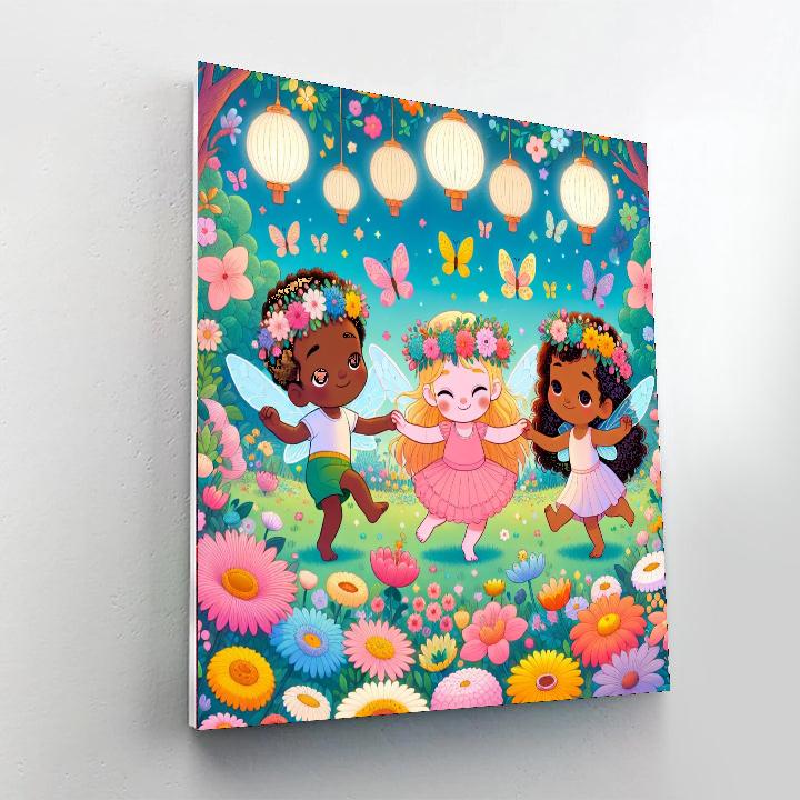 Fairy Garden Festival Paint By Number