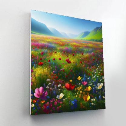 Idyllic Spring Meadow Paint By Number