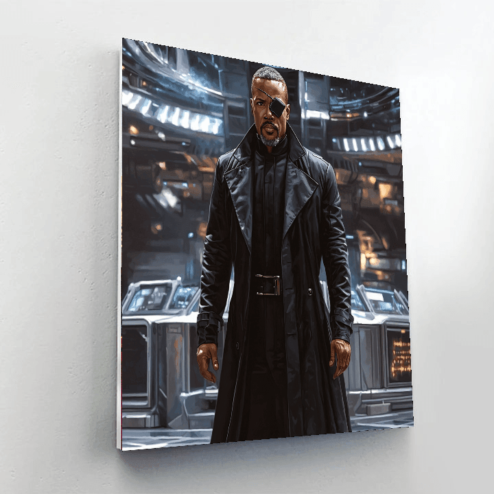 Samuel L. Jackson: The Voice Of Authority Paint By Numbers Kits