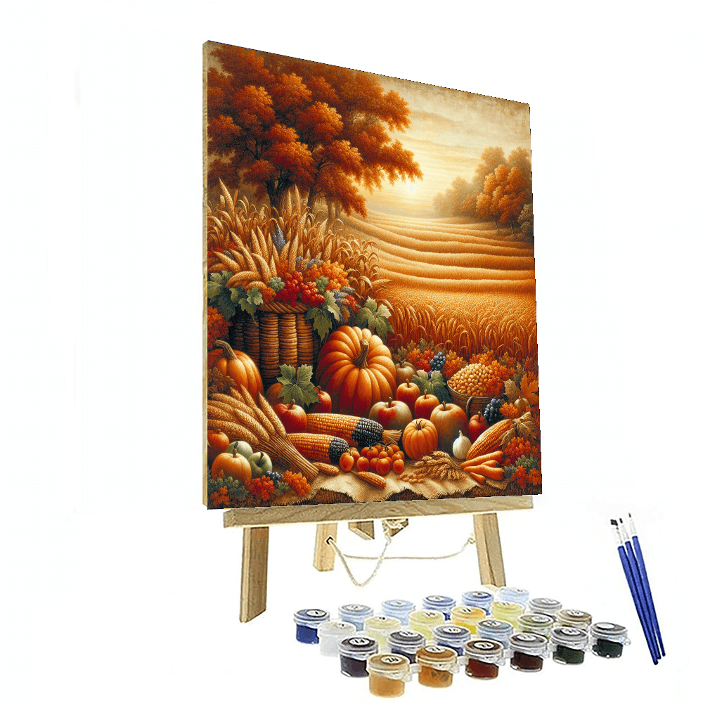 Harvest Melody Painting By Numbers Kit