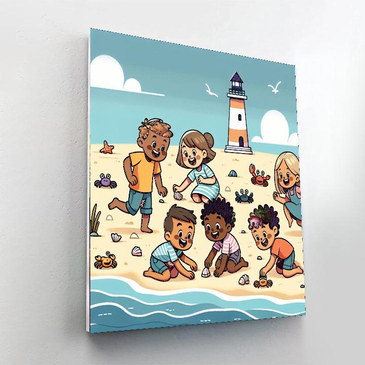 Seaside Adventures Painting By Numbers Kit