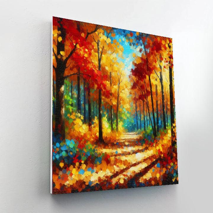 Autumn Woodland Enchantment DIY Paint By Numbers
