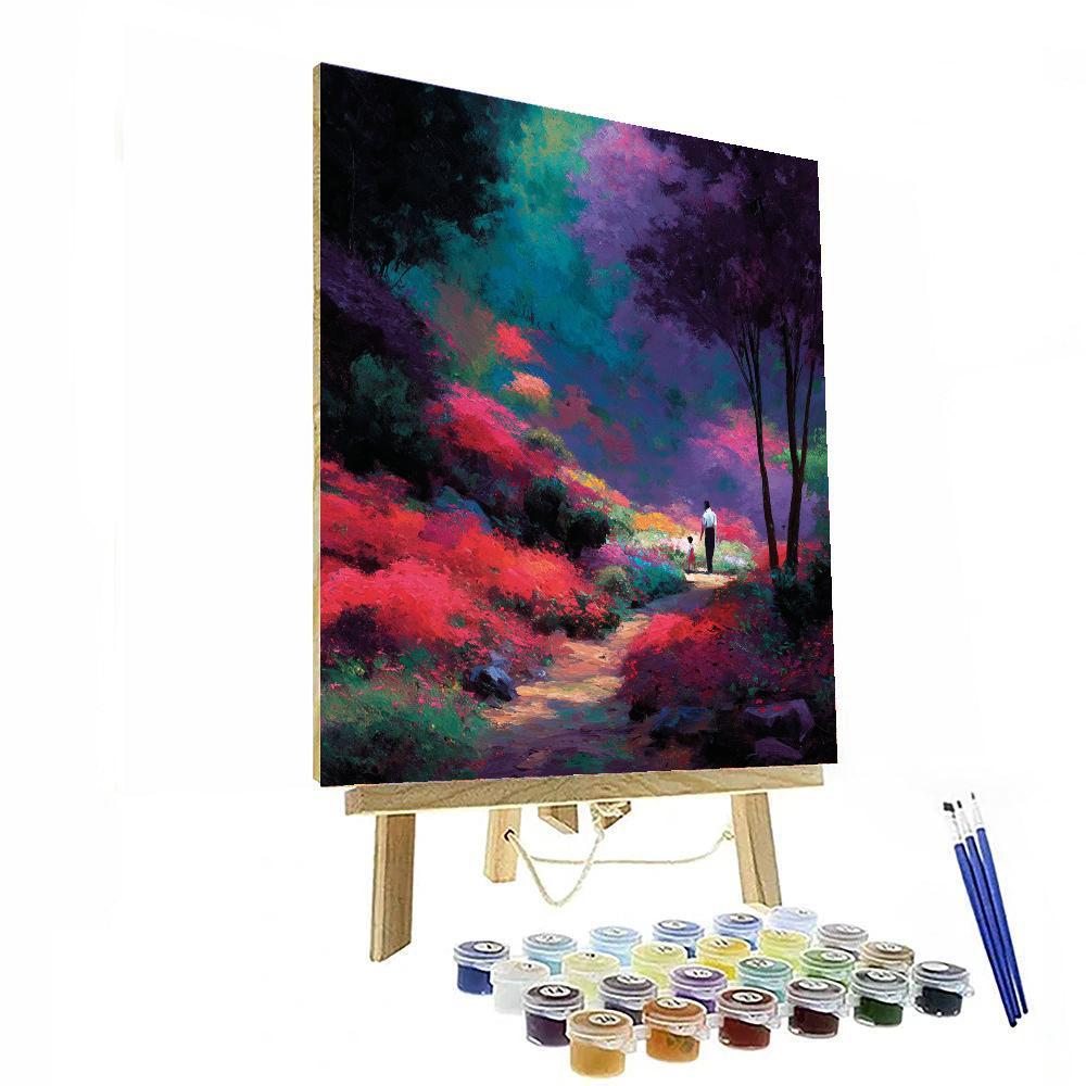 Blossoms Of Serenity Paint By Numbers Kits