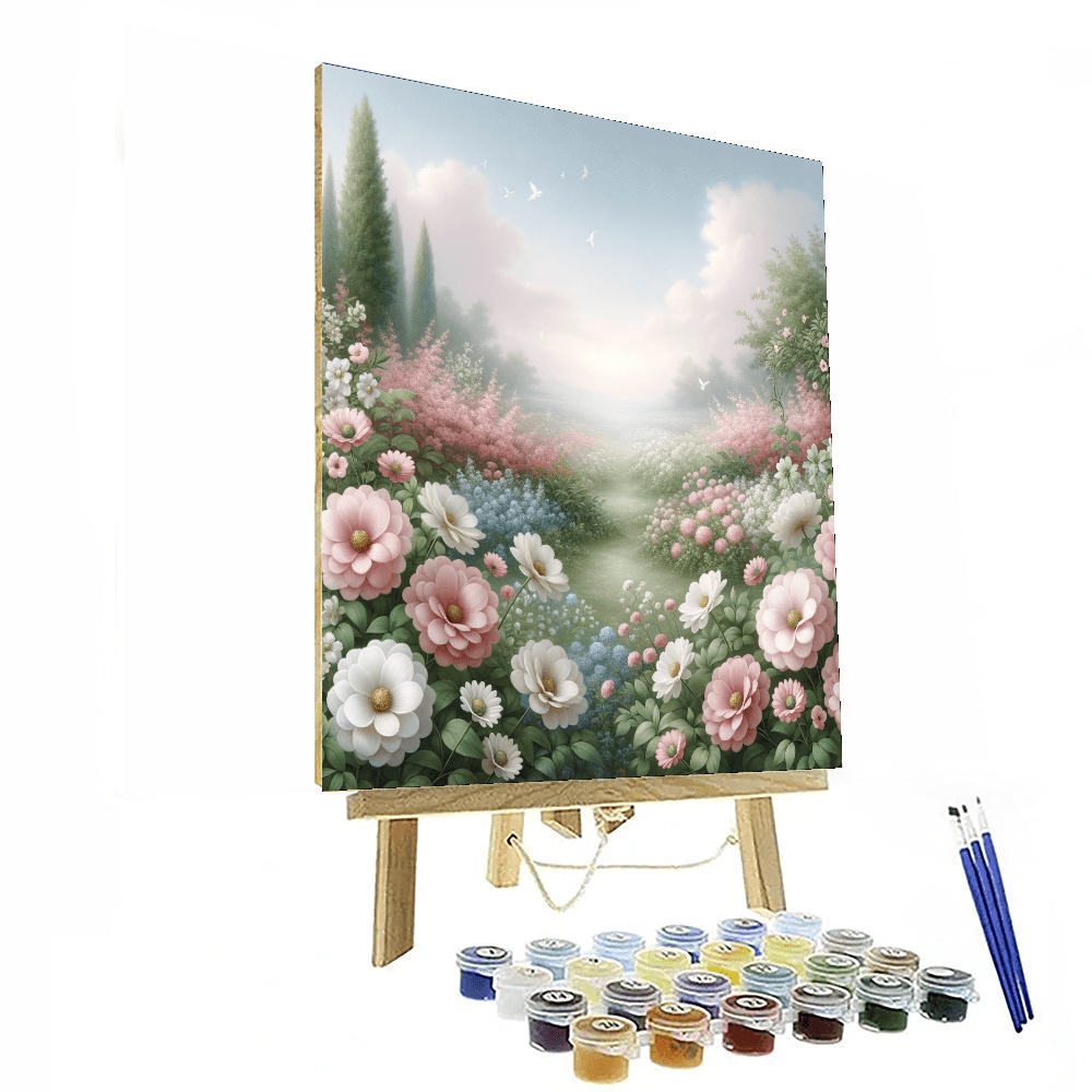 Harmonious Garden Retreat Paint By Color