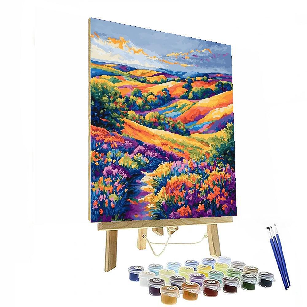 Paul Cézanne Inspired Enchanted Patterns  Paint By Numbers Kits