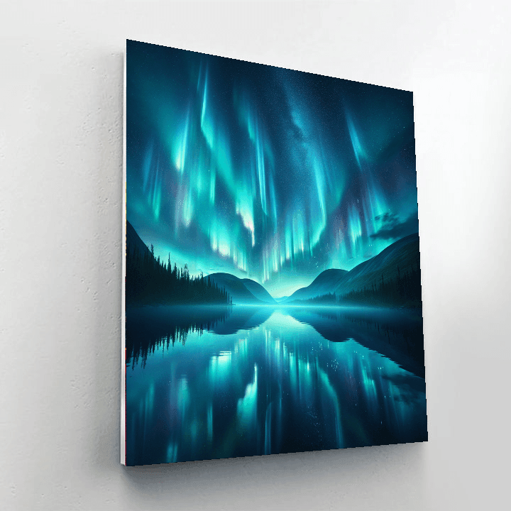 Celestial Water Dance Paint By Numbers