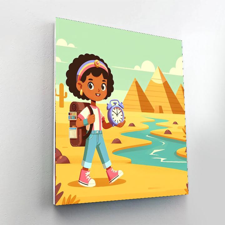 Time-traveling Explorer Paint By Numbers Kits