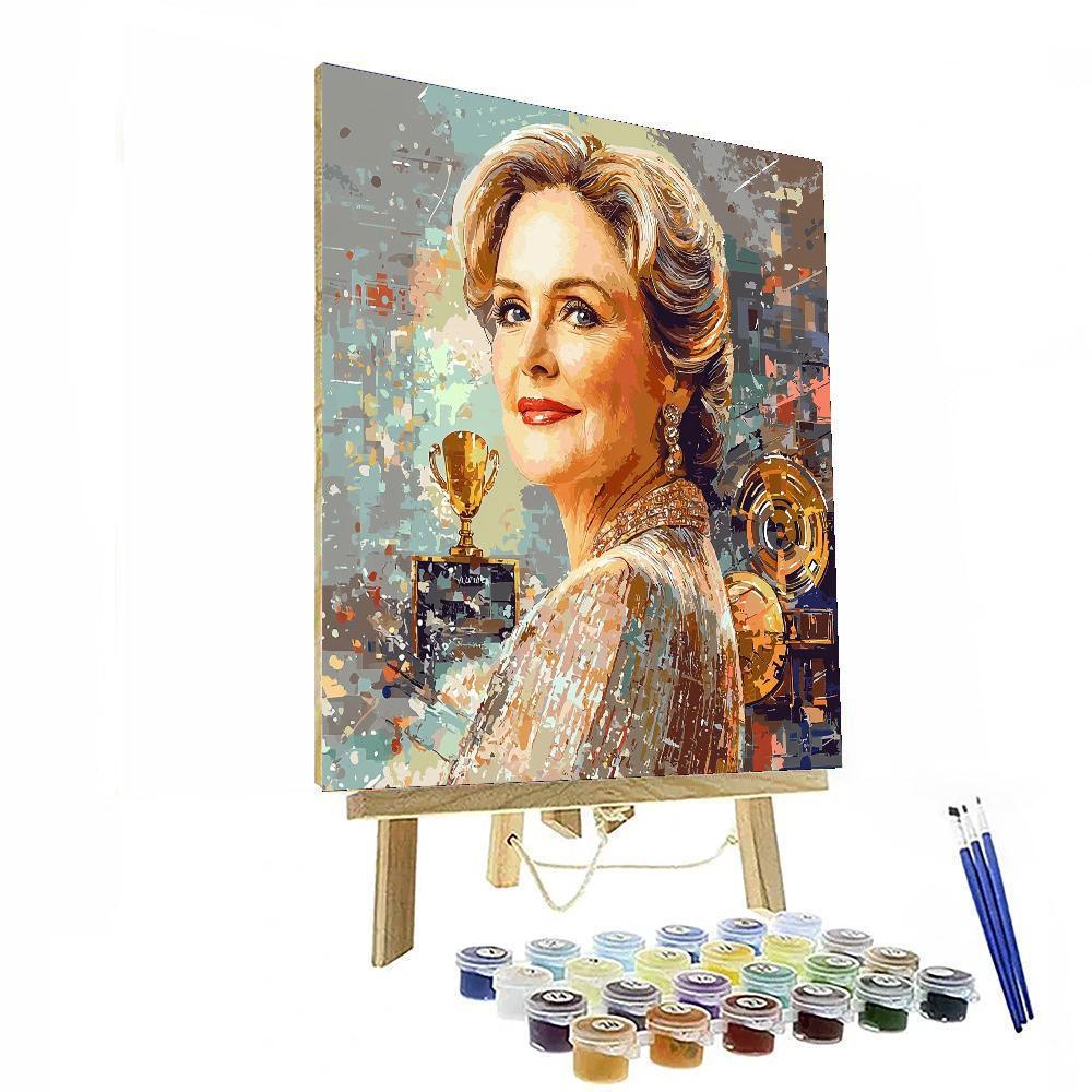 Meryl Streep: The Chameleon Of The Silver Screen Numbered Painting Kits