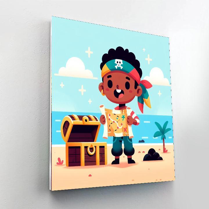 Adventure Treasure Hunters DIY Paint By Numbers