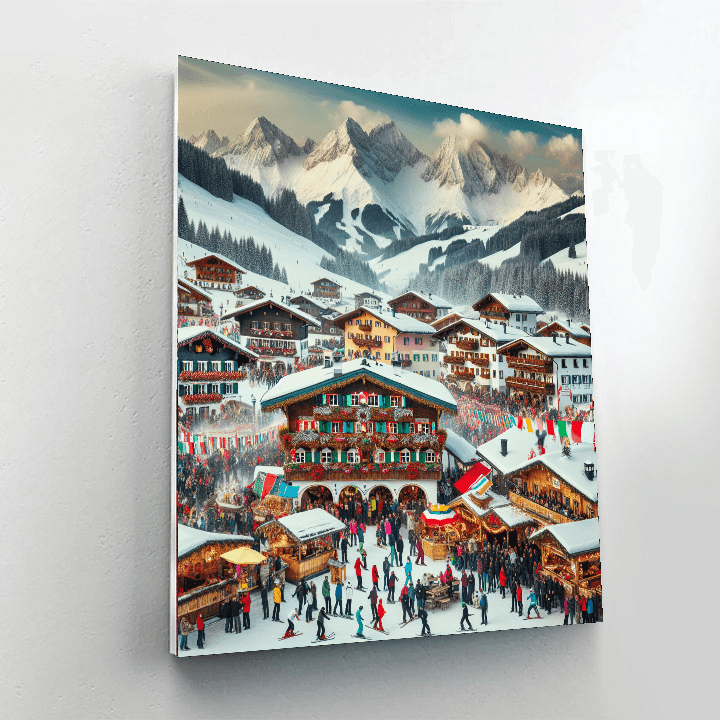 Kitzbühel Alpine Festival - Austria Paint By Numbers