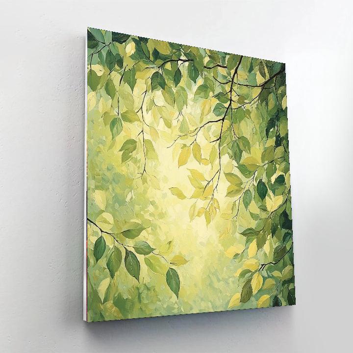 Leonardo Da Vinci Inspired Dreamy Canopy  Paint By Number