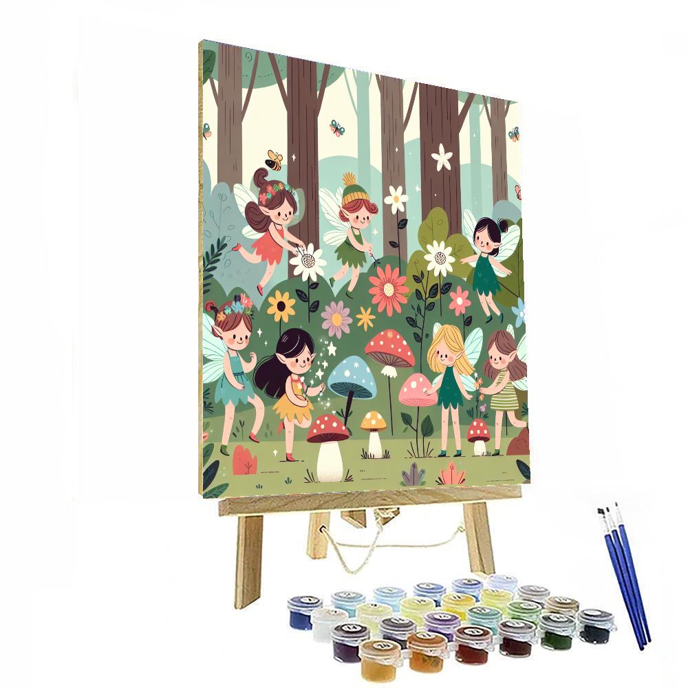 Fairy Woodland Wonder Numbered Painting Kits