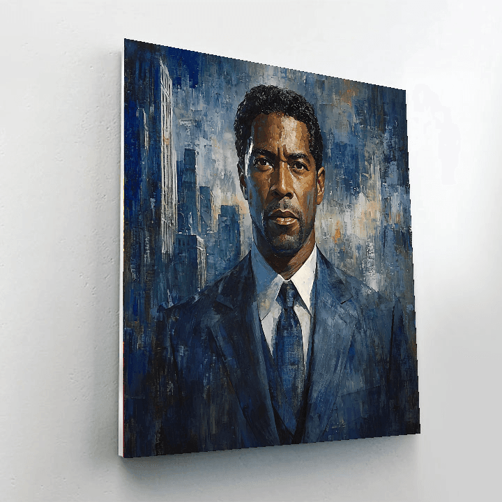 Denzel Washington: The Resolute Voice Of Truth Paint By Numbers