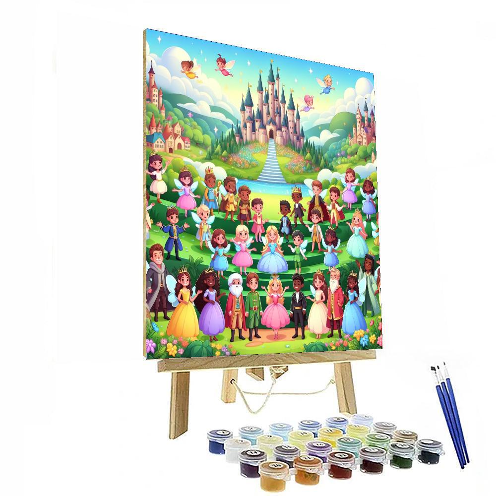 Sweet Fairy Tale Adventure Painting By Numbers Kit