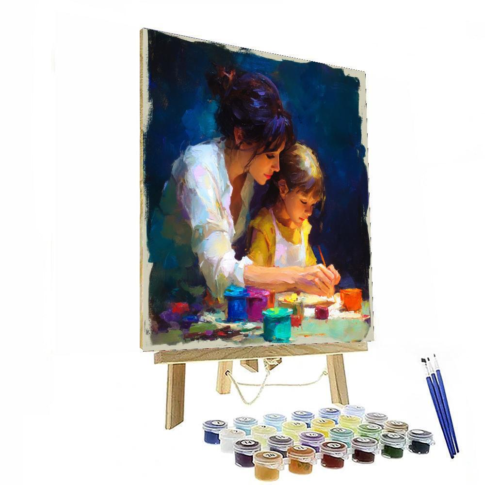 Creative Moments Together Painting By Numbers Kit