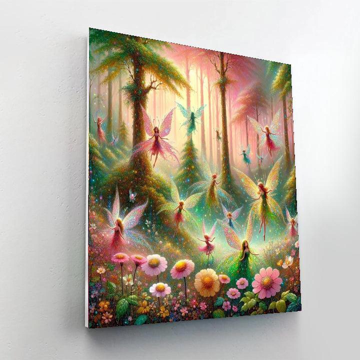 Dance Of The Fairies Paint By Numbers