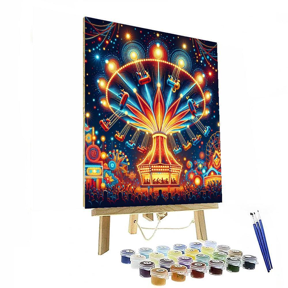 Carnival Night Extravaganza Painting Number Kit