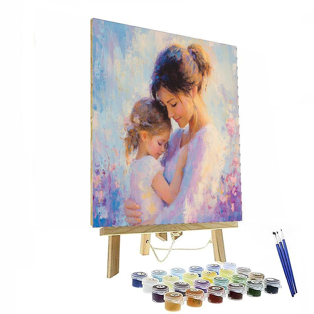 Love Beyond Words Number Painting