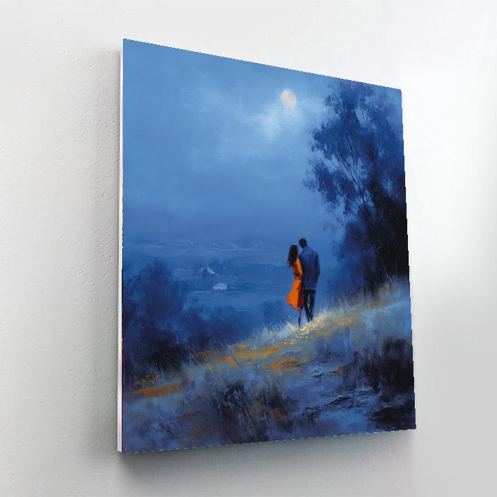 Love Under The Moonlight DIY Paint By Numbers