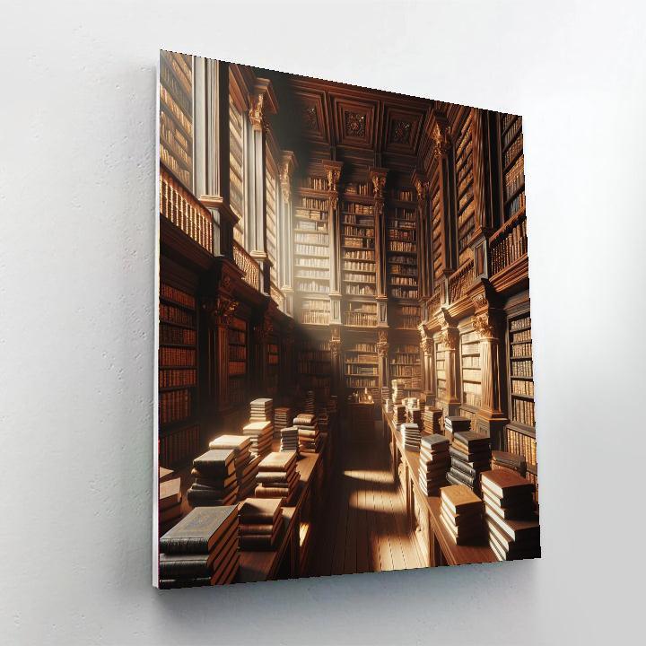 Book Lover's Paradise Painting Number Kit