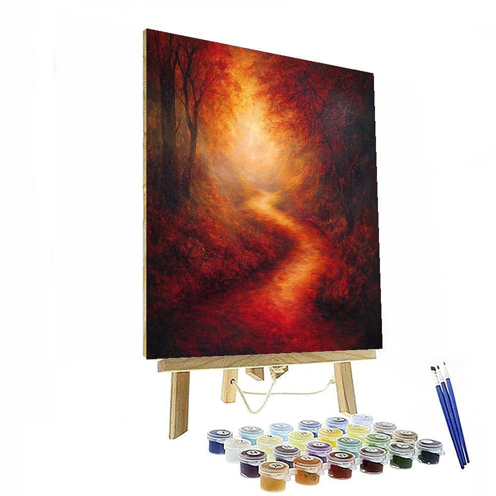 Caravaggio Inspired Soul Of The Earth  Number Painting