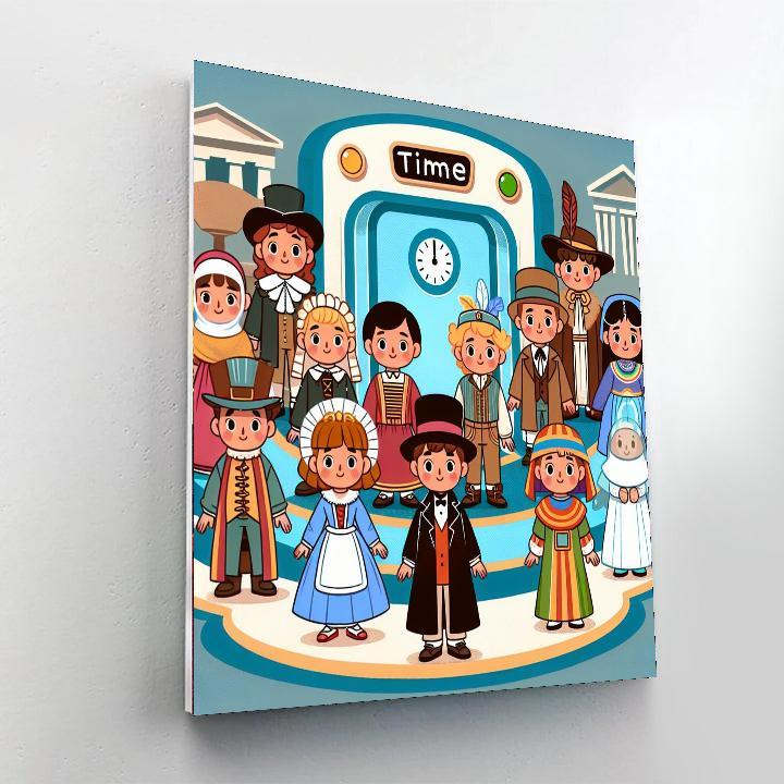 Time-travel Adventure Painting By Numbers Kit