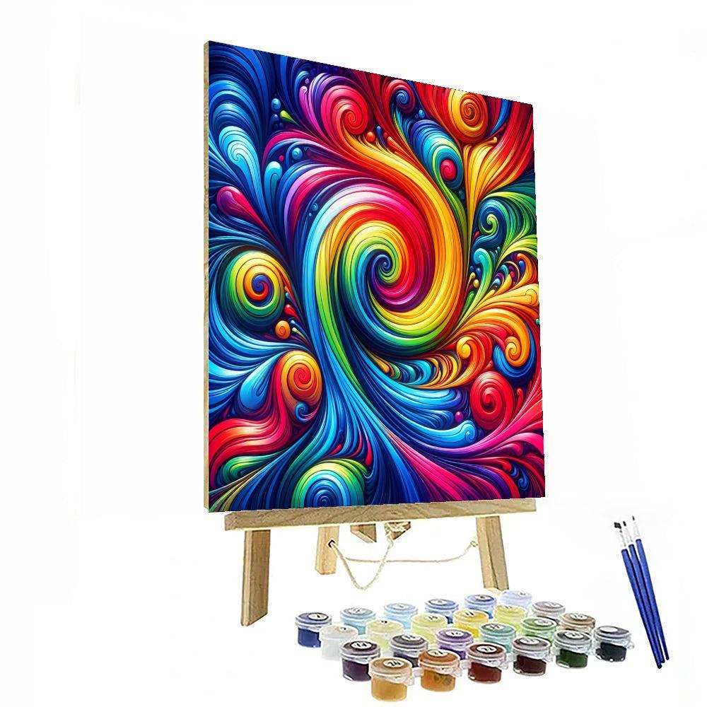 Rainbow Dreams Tapestry Paint By Numbers