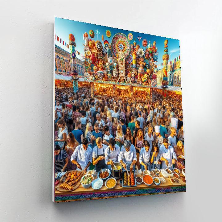 The Great British Food Festival - Uk Paint By Numbers