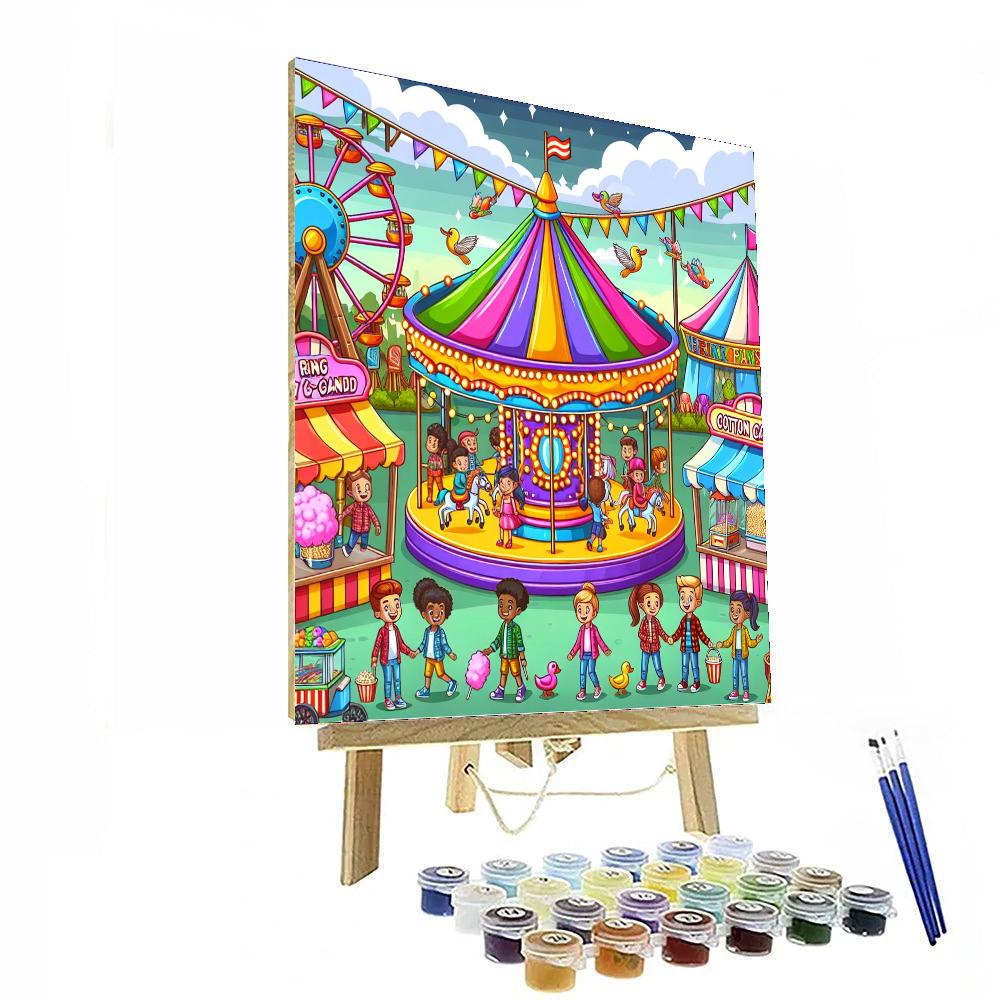 Exciting Carnival Numbered Painting Kits