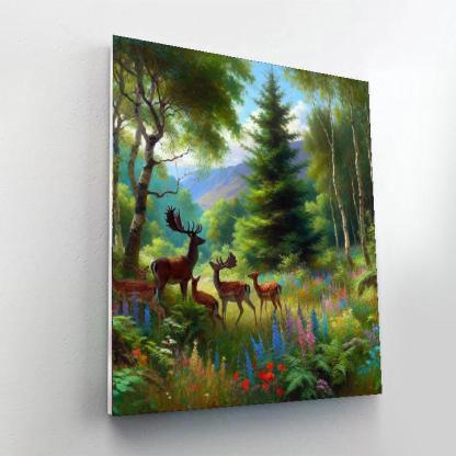 Whimsical Forest Dreams Paint By Number