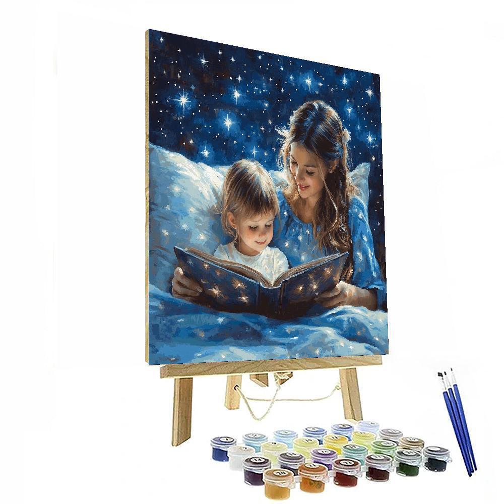 Reading Under The Stars Painting By Numbers Kit