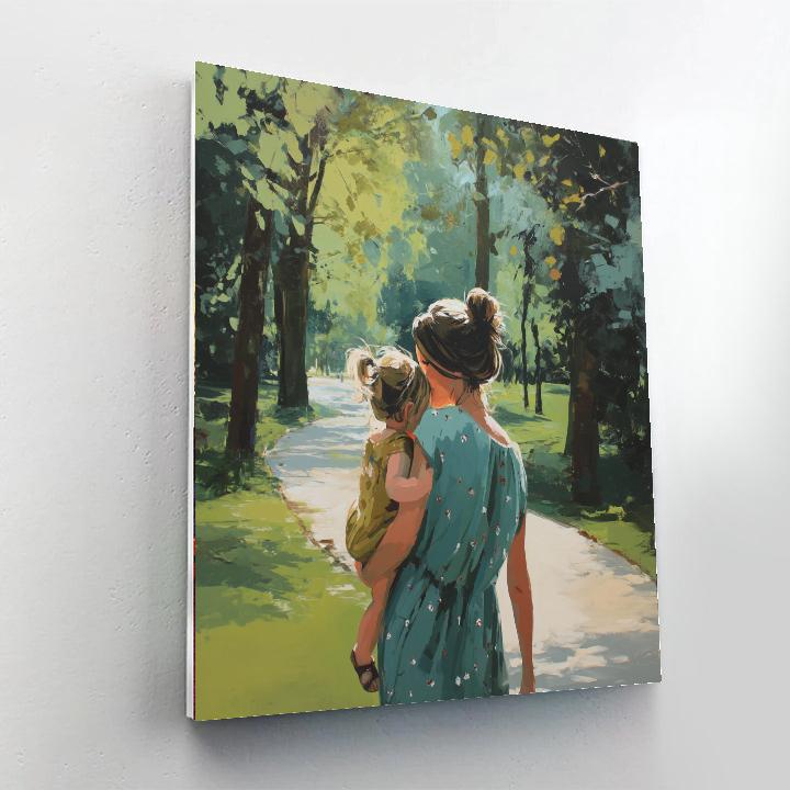 Heartstrings Of Motherhood DIY Paint By Numbers