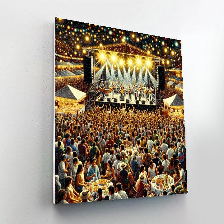 Festival Internacional De La Cancion De Viña Del Mar - Chile Paint By Color