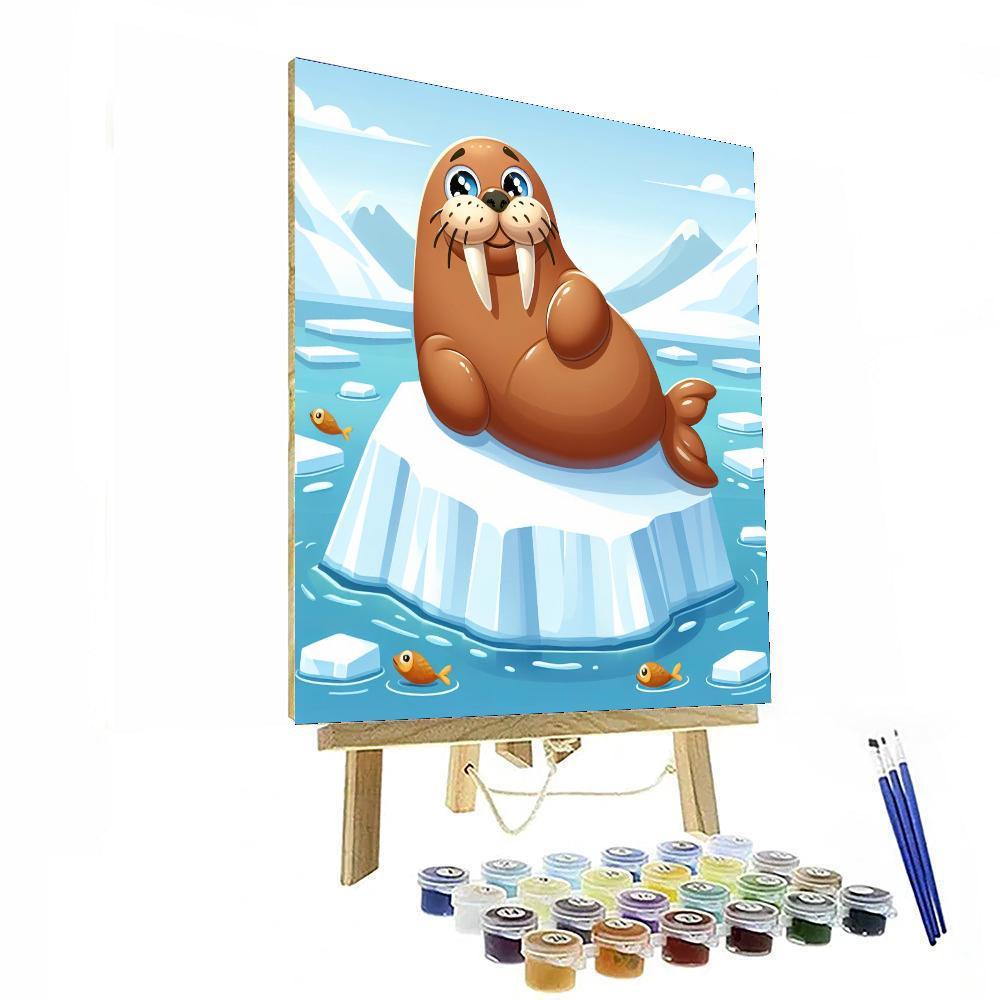 Witty Walrus Painting By Numbers Kit