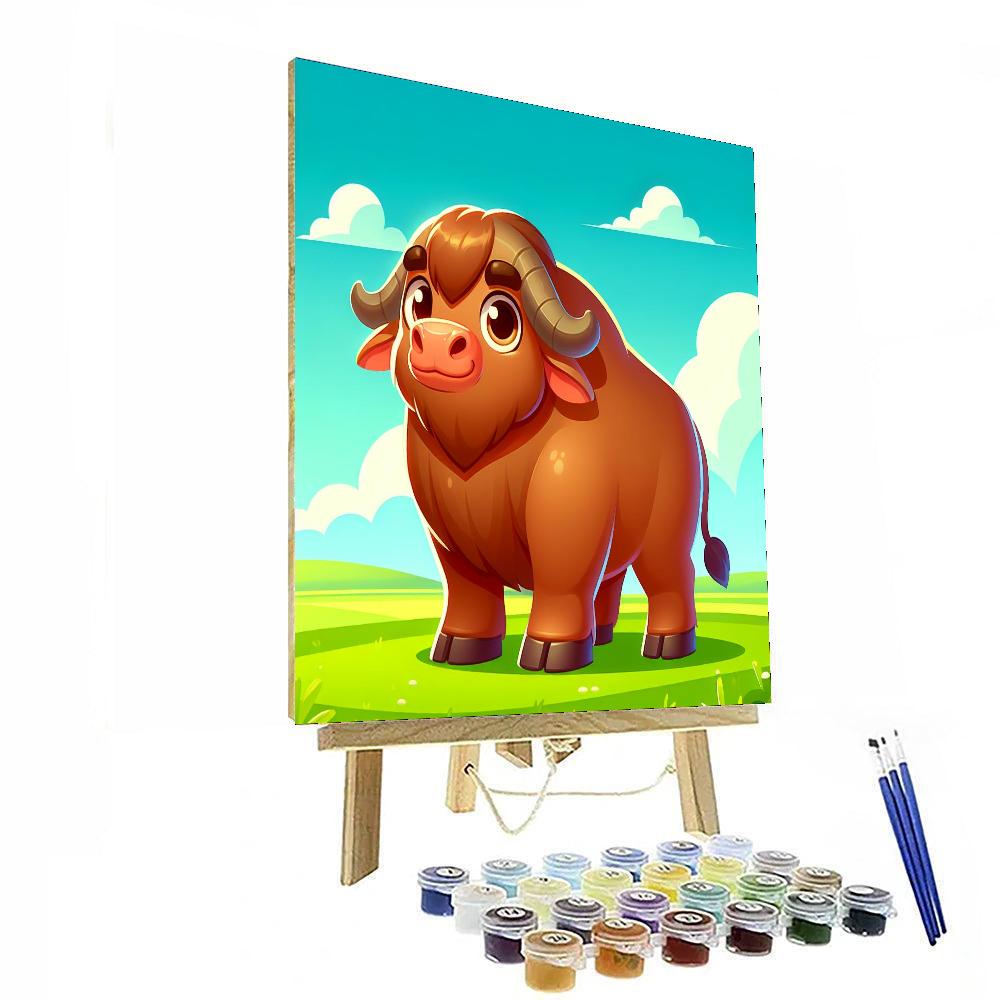 Bold Buffalo Paint By Number