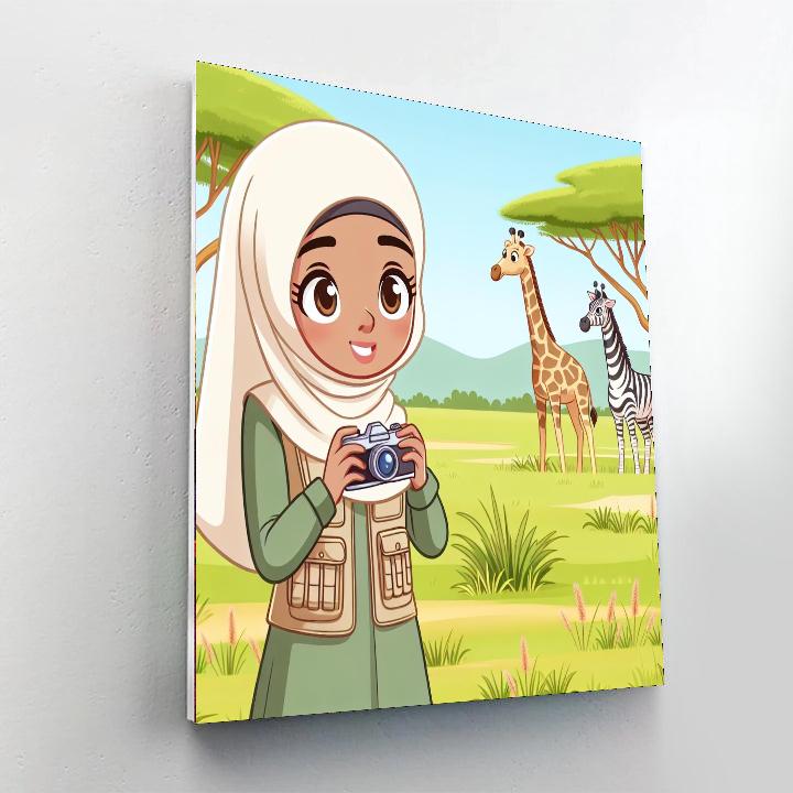 Savannah Wildlife Safari Paint By Numbers Kits