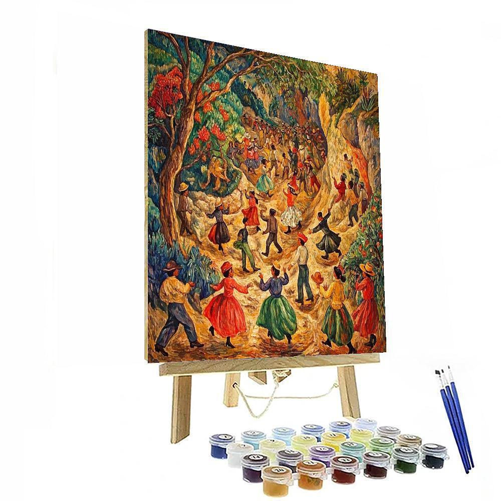 Diego Rivera Inspired Adventurous Souls  Paint By Numbers Kits