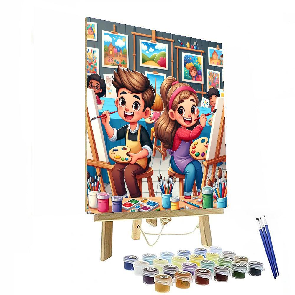 Artistic Wonders Number Painting