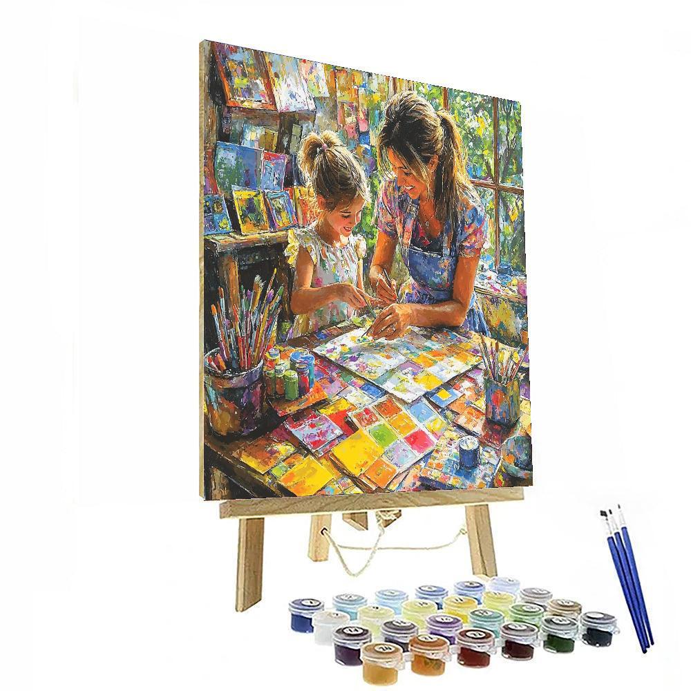 Crafting Togetherness DIY Paint By Numbers