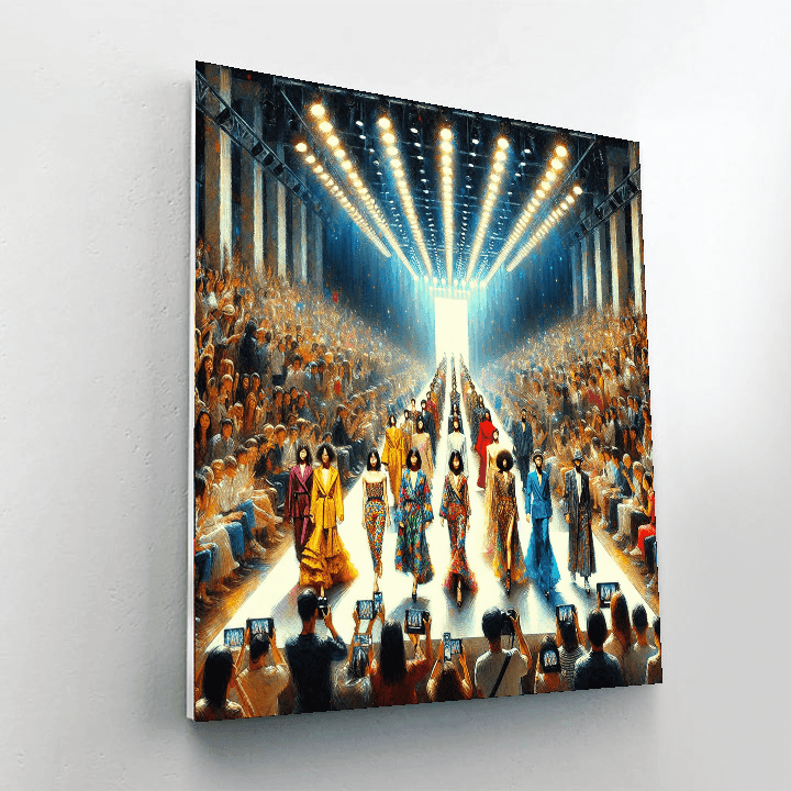 Kuala Lumpur Fashion Week Painting By Numbers Kit