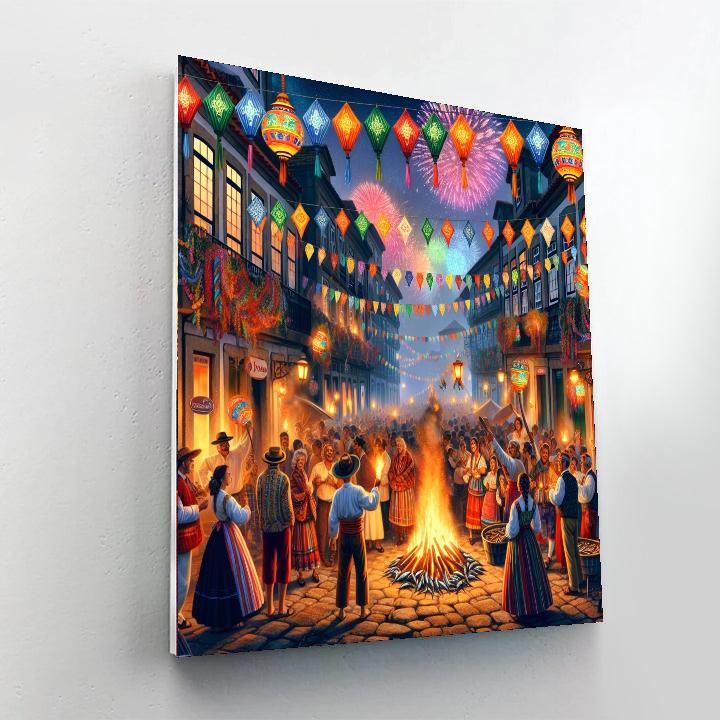 Fiesta De São João Painting Number Kit