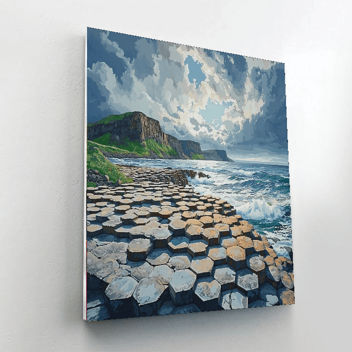 Giant's Causeway - County Antrim Paint By Numbers Kits