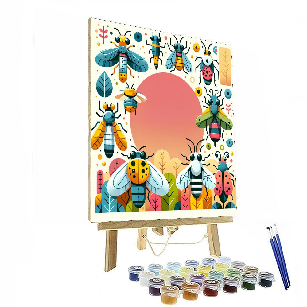 Inventive Insect Expo Painting Number Kit