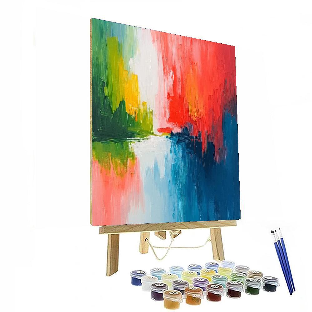 Paul Cézanne Inspired Chroma Spectrum  Painting By Numbers Kit