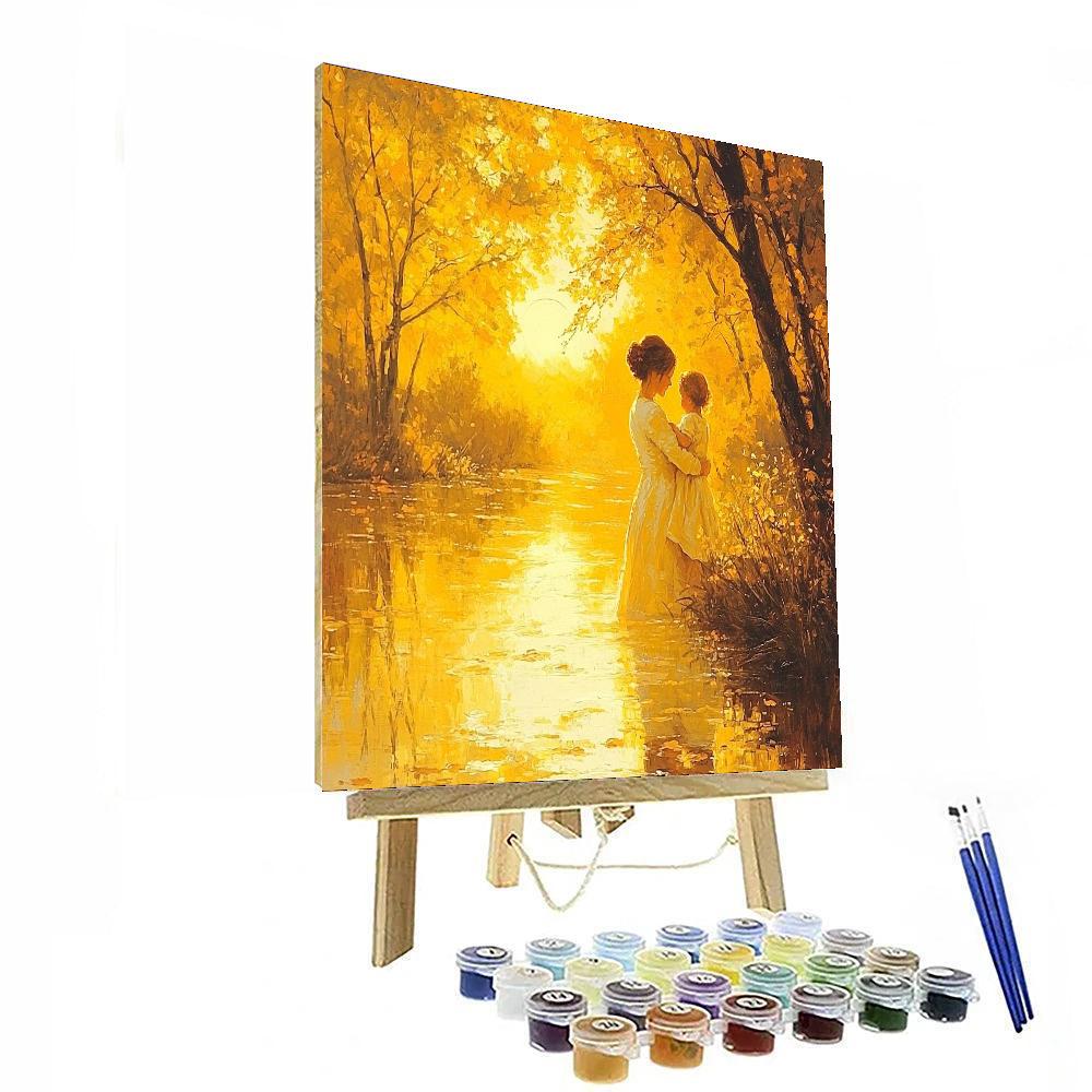 A Loving Glow Painting Number Kit