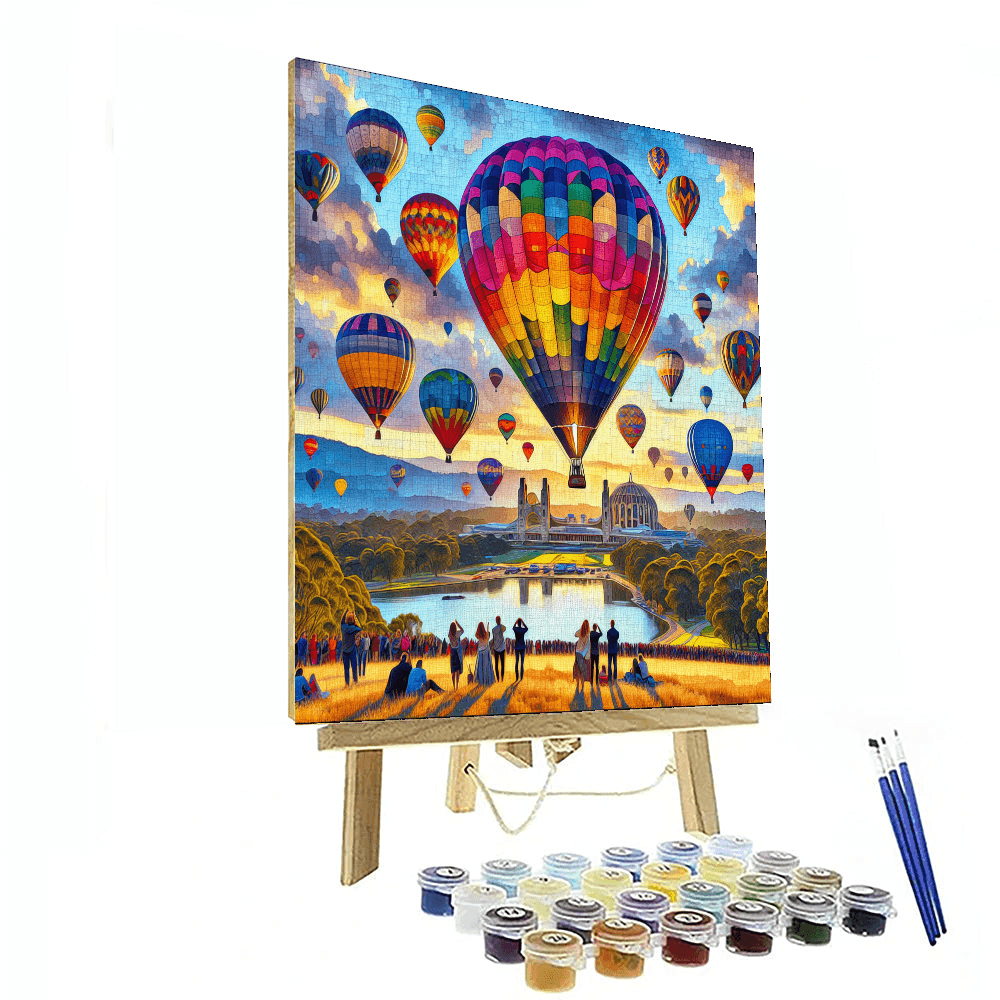 Canberra Balloon Spectacular Painting Number Kit