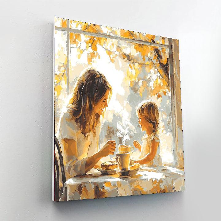 Timeless Morning Moments Number Painting