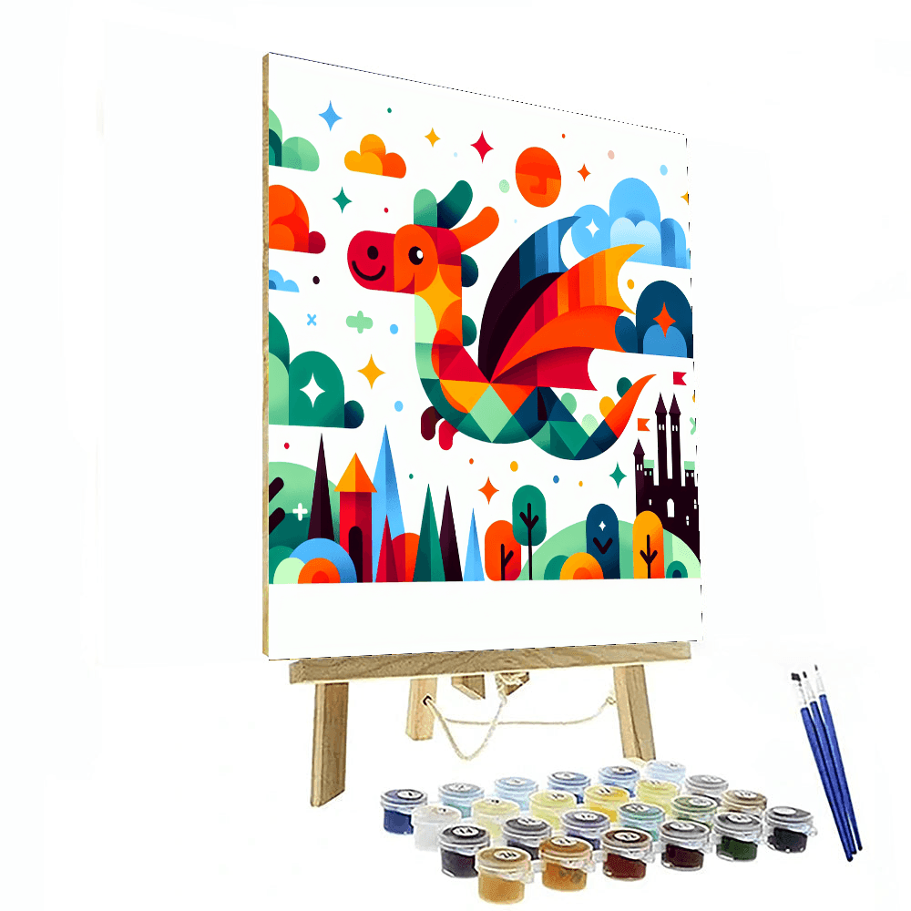 Dragon Dreams Delight DIY Paint By Numbers